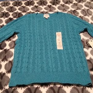 St John's Bay blue sweater